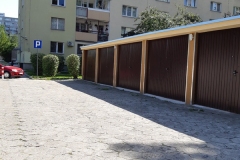 Garaże Anielewicza 23B - Anielewicza 25A po remoncie
